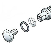 Custom Chrome Fork Tube Plug Oil Seal Fit For Harley Replace For 45733-48